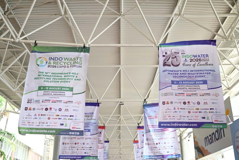 Hanging Banner Sponsorship Indo Renergy & Electric